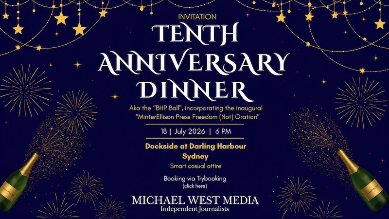 BHP Ball. MWM Ten Year Anniversary Dinner. The Future of Media