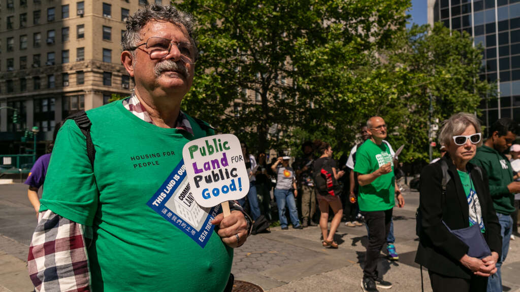 social housing bills rally land trusts