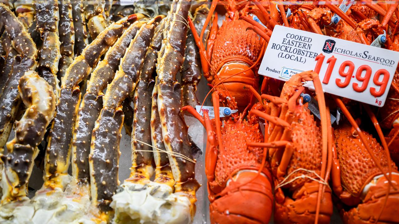 Seafood for sale