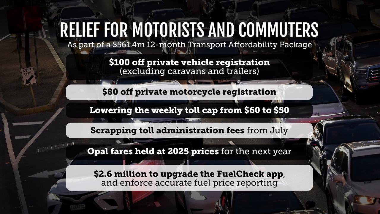 Relief measures for motorists and commuters
