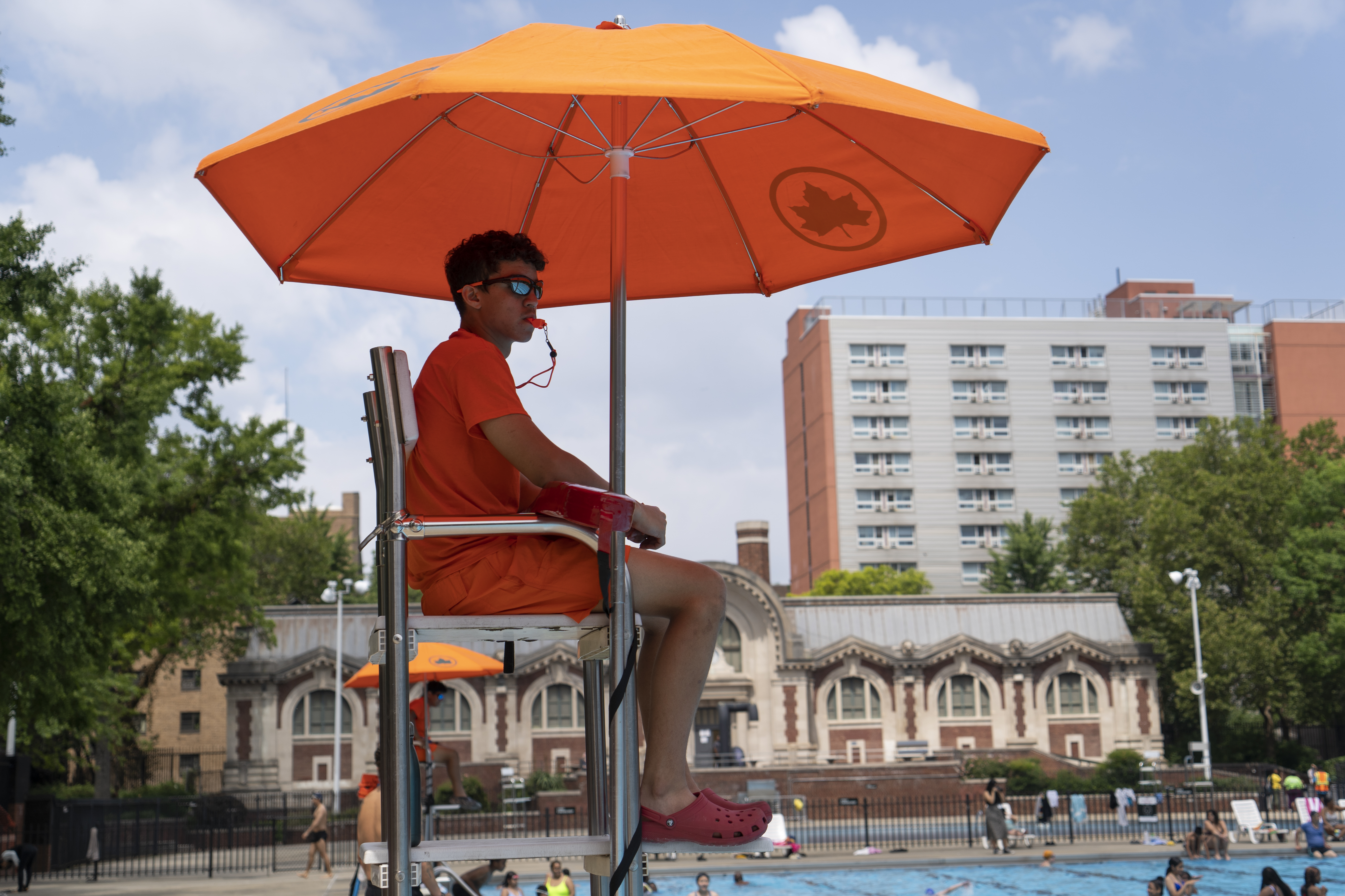 New York City pools open for the summer at 11 a.m. on Saturday.
