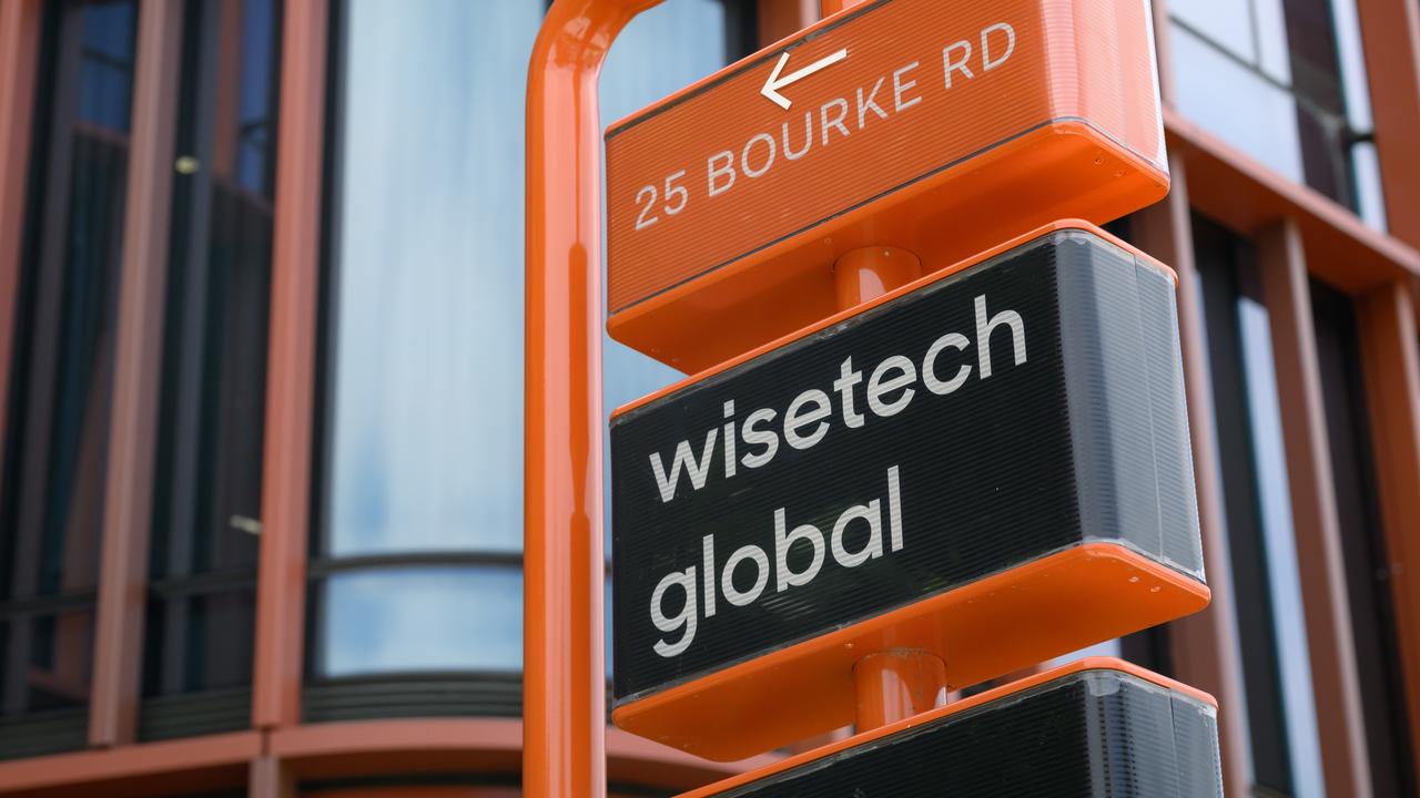 Signage for WiseTech Global (file image)