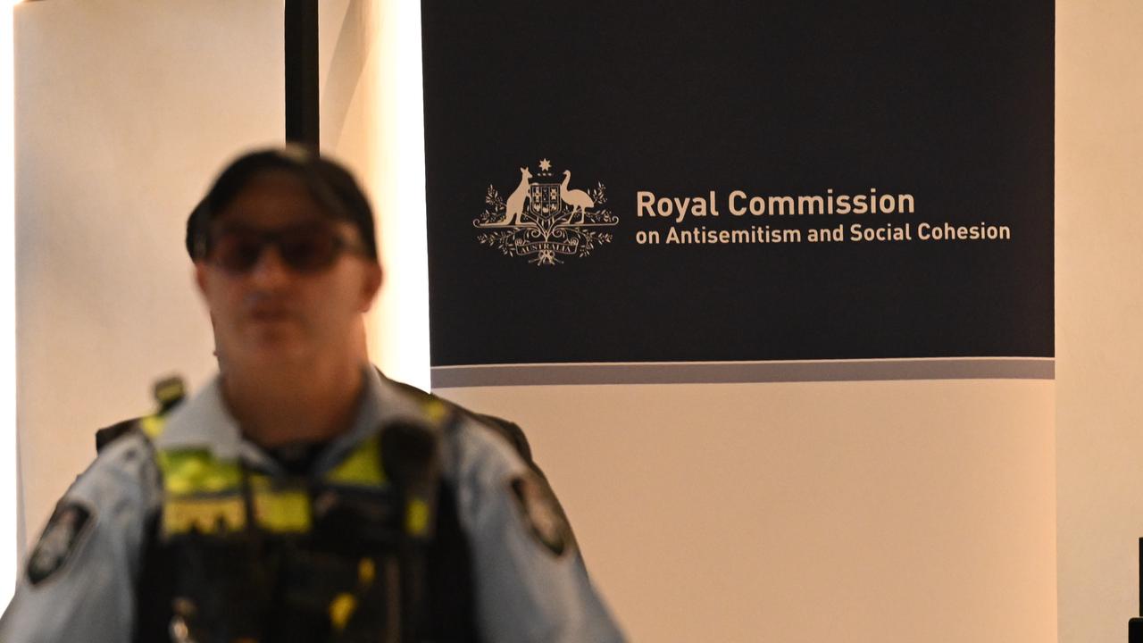 Royal Commission signage (file image)