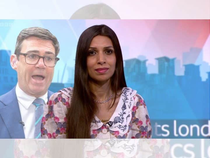 Faiza Shaheen and Andy Burnham