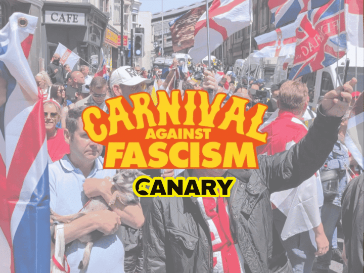 Brighton far-right racist protest