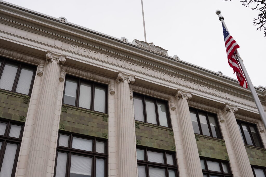 The Oregon Supreme Court in Salem.