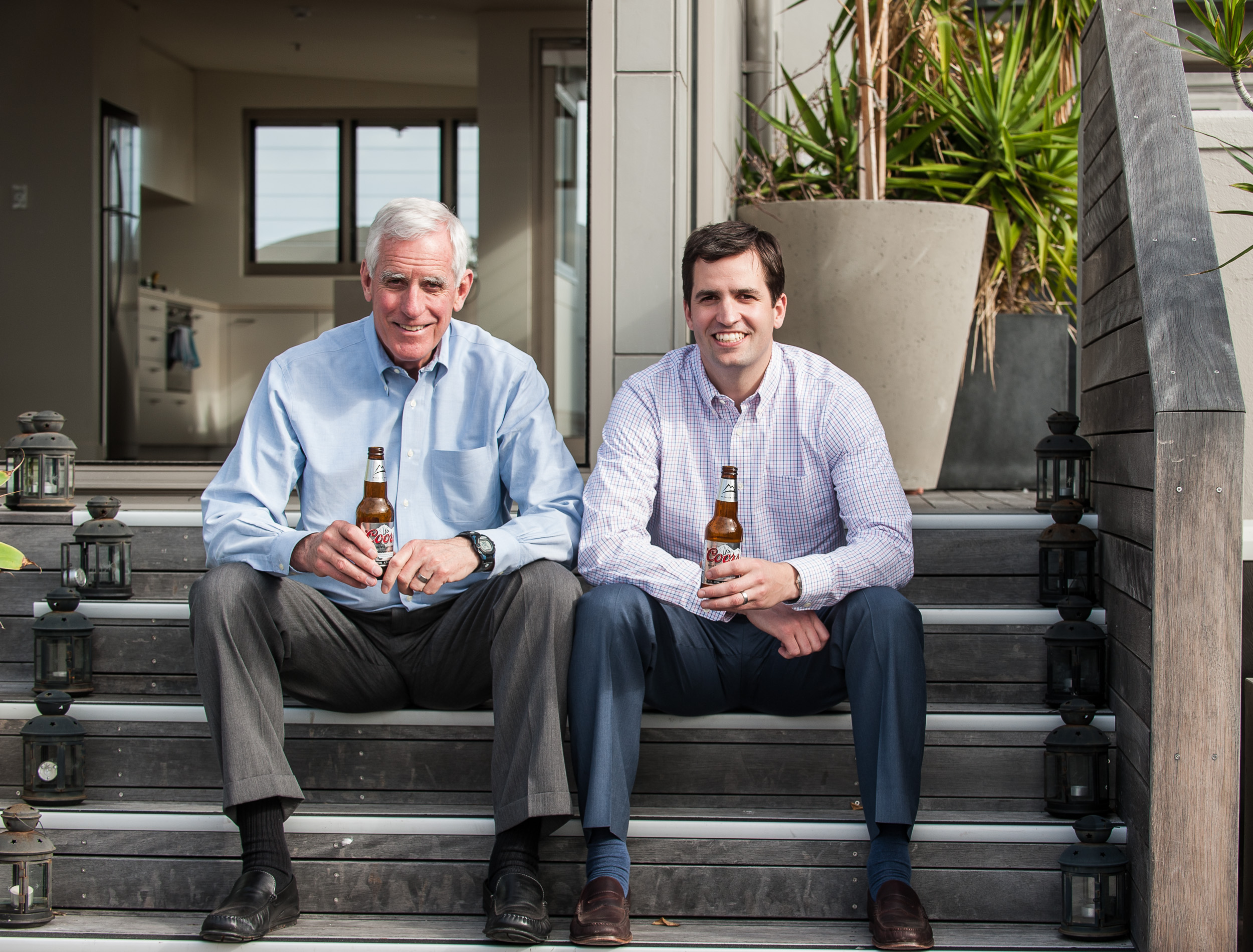 Pete and David Coors