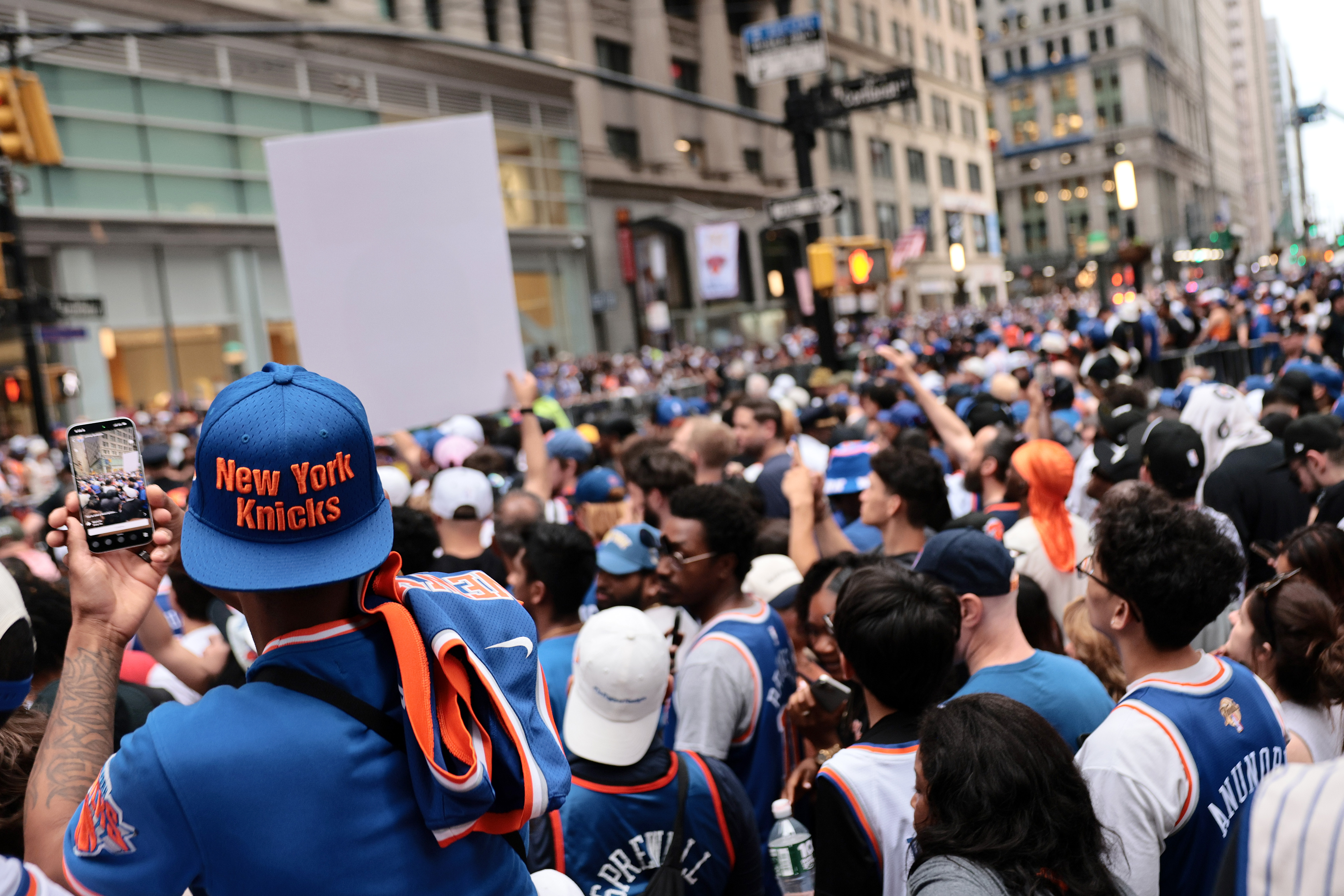 Knicks parade