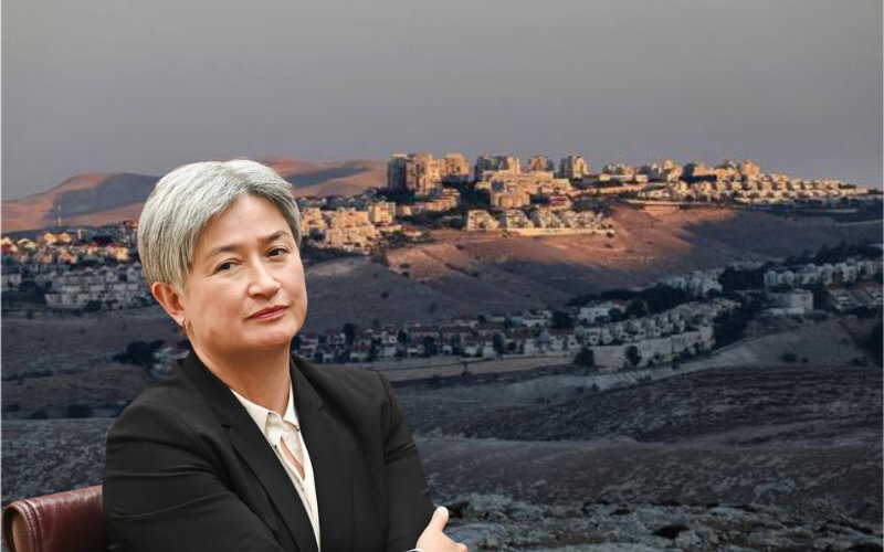 Illegal settlements and Penny Wong