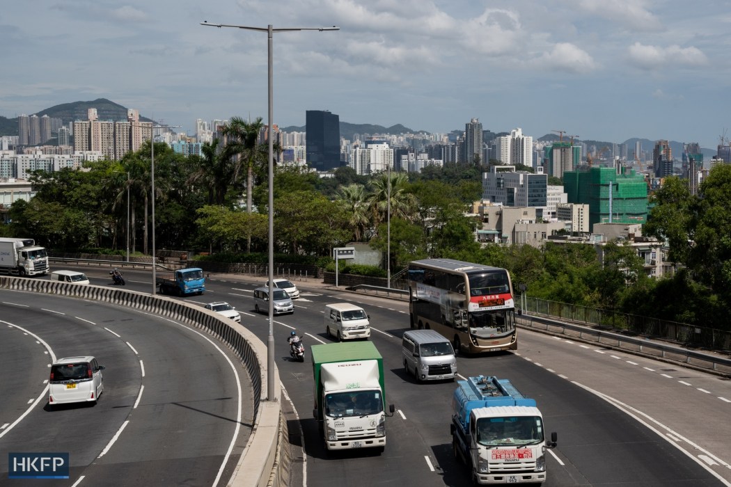Road traffic in Hong Kong. File photo: Kyle Lam/HKFP.