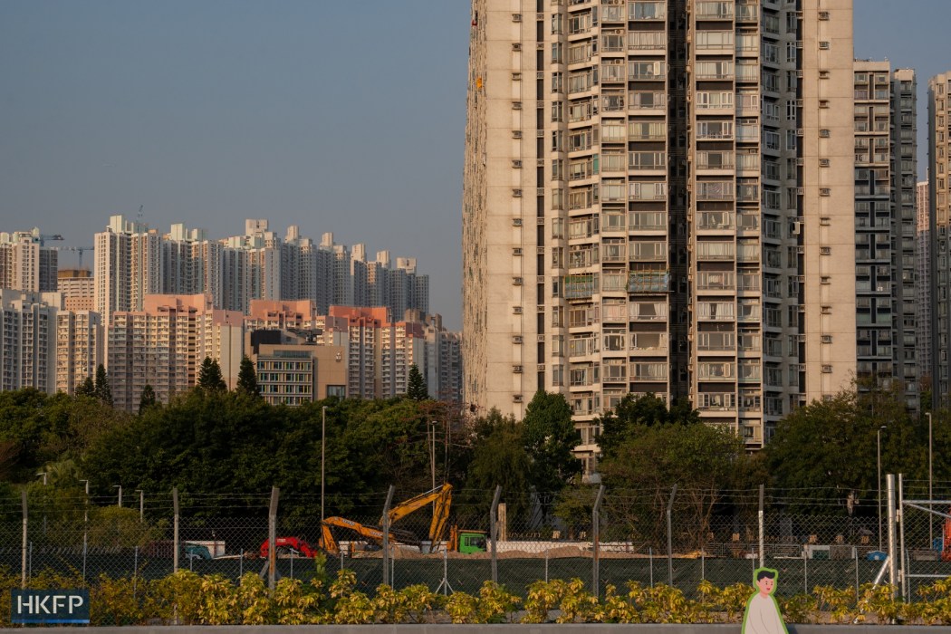 Residential estates in Hong Kong. File photo: Kyle Lam/HKFP.
