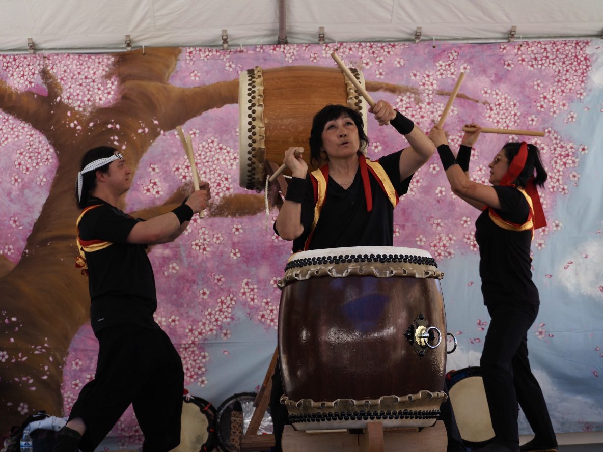 Taiko drumming