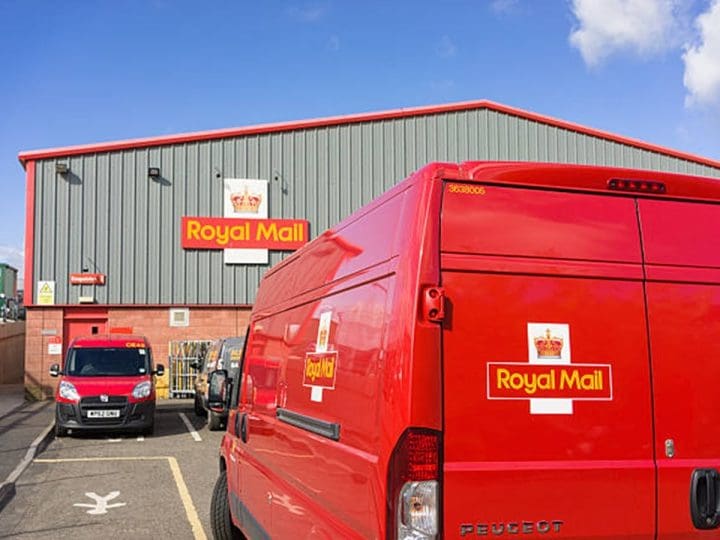 Royal Mail vans