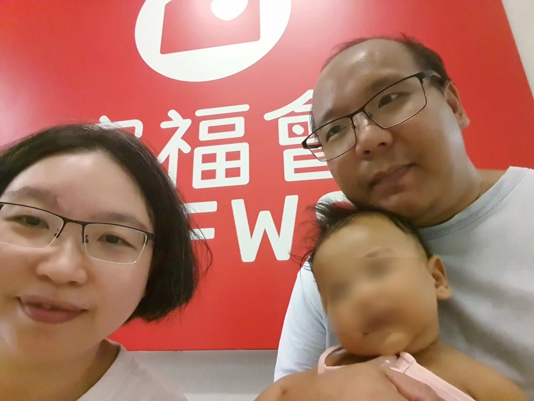 A Hong Kong couple arrested on June 2, 2026, on suspicion of child neglect. Photo: Save Lily, via Threads.