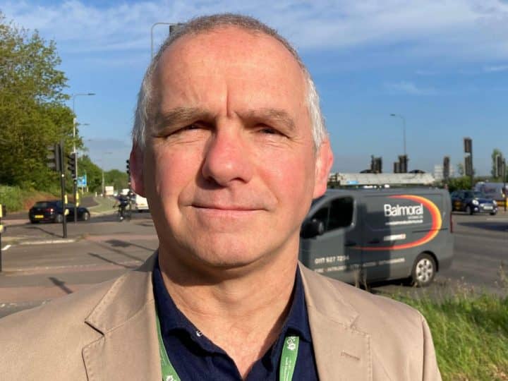 South Gloucestershire Green councillor Sean Rhodes