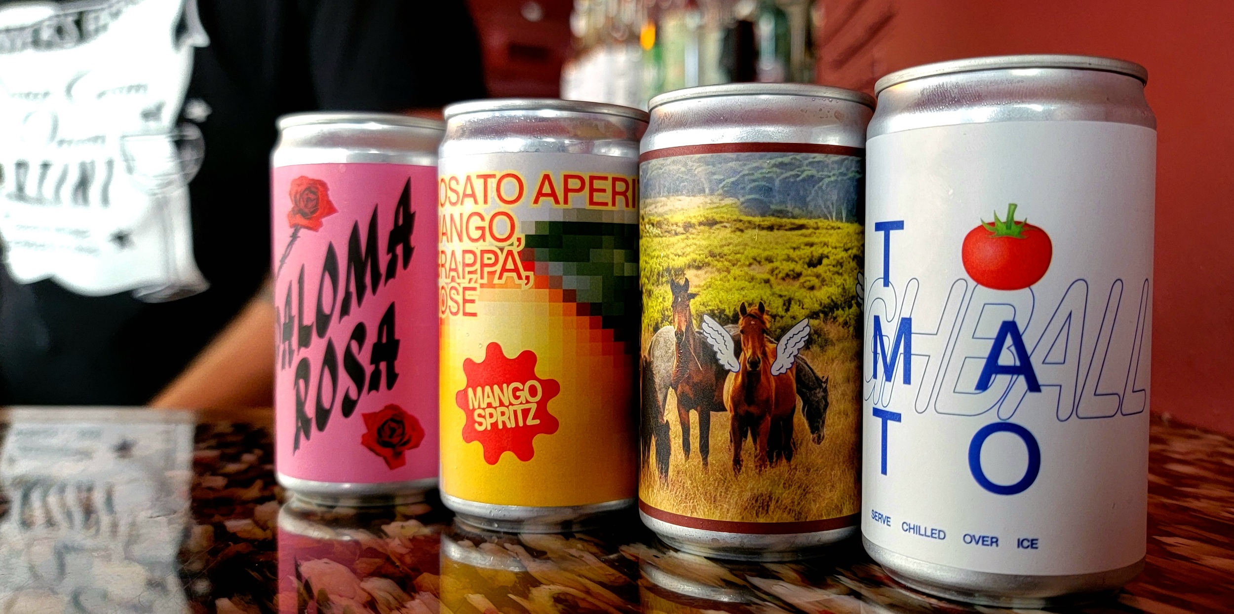 semiprecious canned cocktails