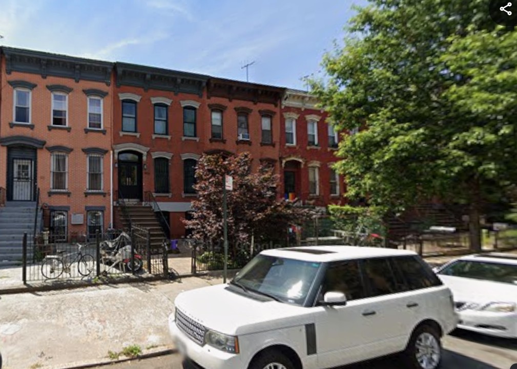 Rowhouses in Bed-Stuy.