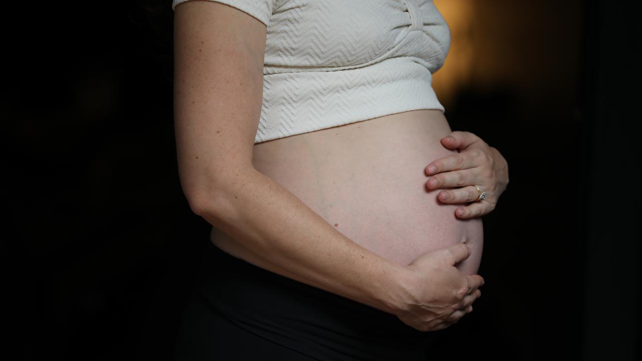 A pregnant woman (file image)