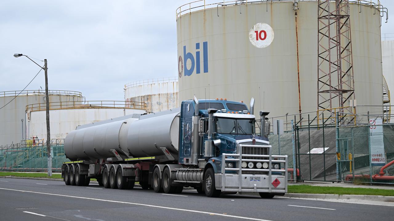 A truck transporting petroleum fuel (file image)