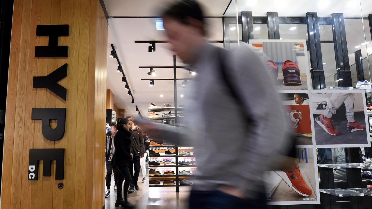 A Hype DC footwear store