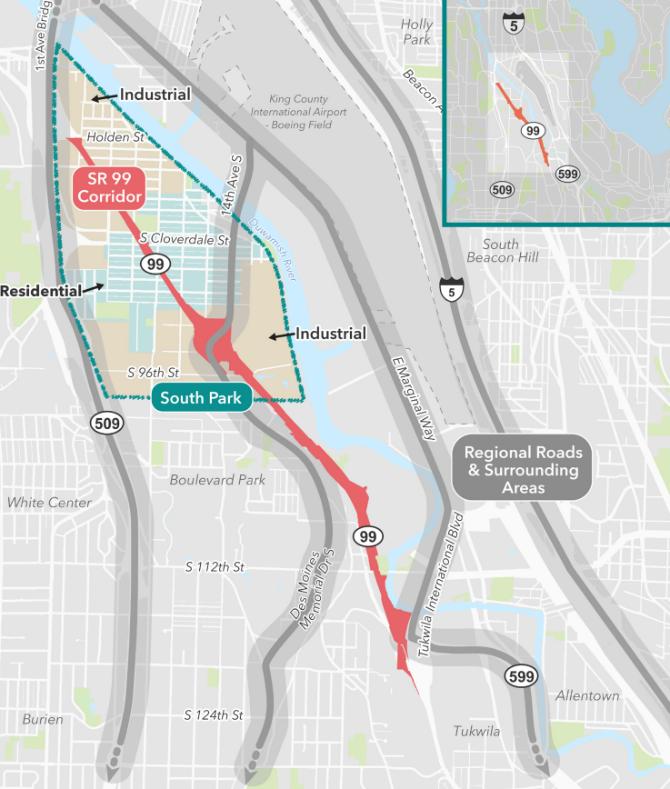 New Report Outlines Clear Case for Removing SR 99 Through South Park