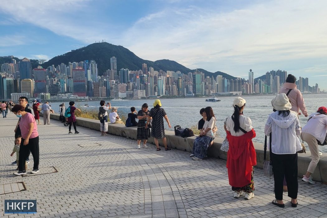 West Kowloon Cultural District promenade July 1 Handover anniversary