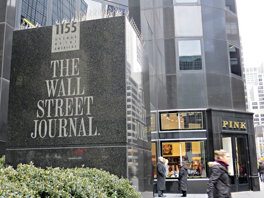 Wall Street Journal Corporate Headquarters in New York.