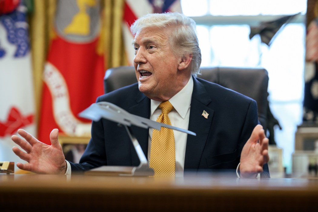 President Donald Trump in the Oval Office, the White House, on March 16, 2026. Photo: The White House, via Flickr.