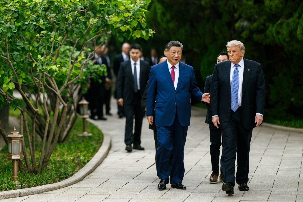 US President Donald Trump and Chinese President Xi Jinping at Zhongnanhai in Beijing on May 15, 2026,. Photo: The White House, via Flickr.
