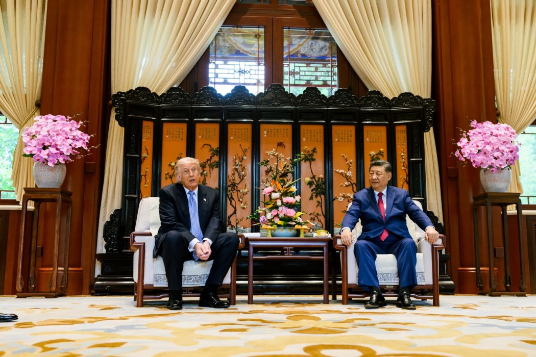 US President Donald Trump and Chinese President Xi Jinping at Zhongnanhai in Beijing on May 15, 2026. Photo: The White House, via Flickr.