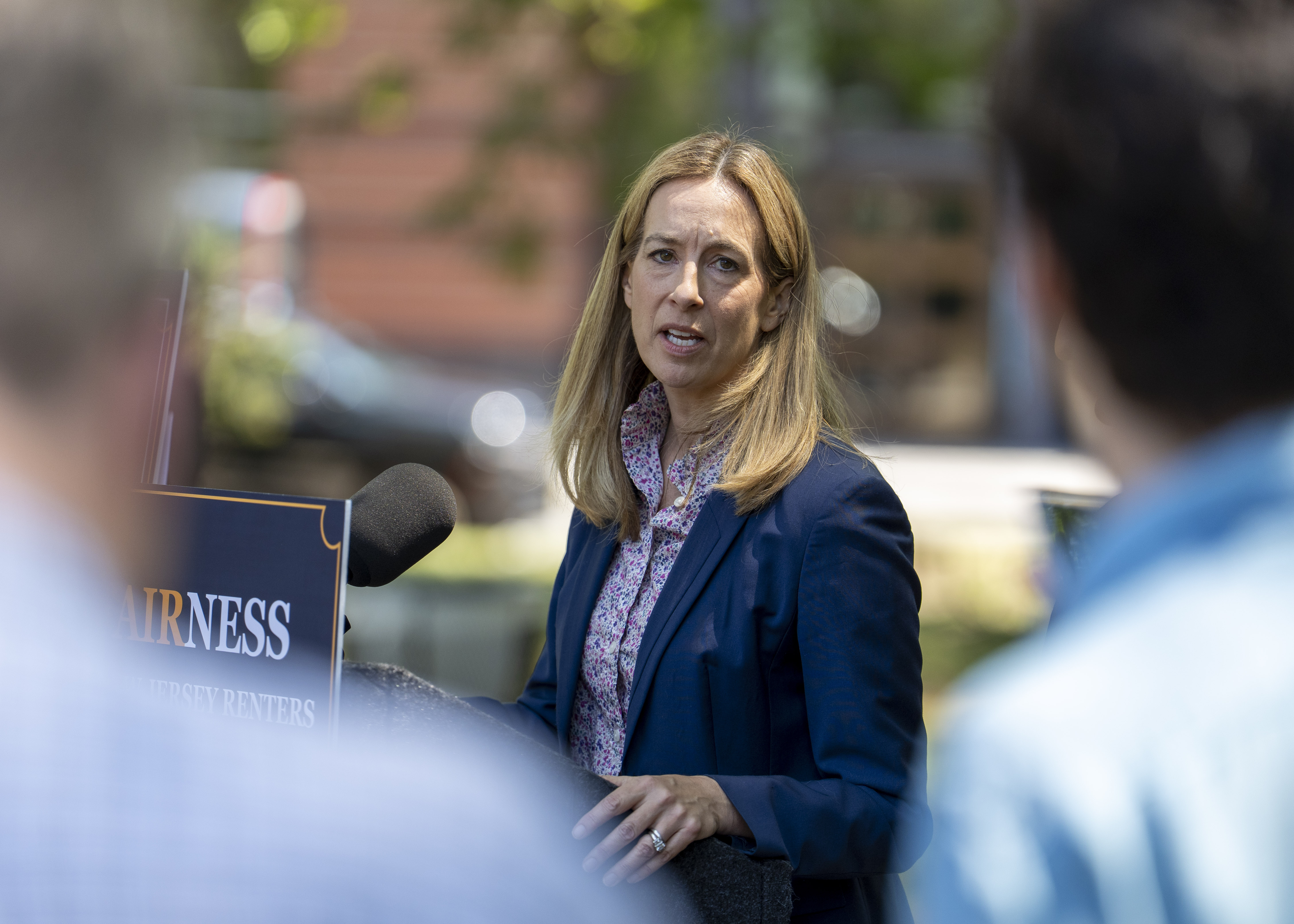 Gov. Mikie Sherrill holds press conference on rental algorithms followed by signing A3497 into law.
