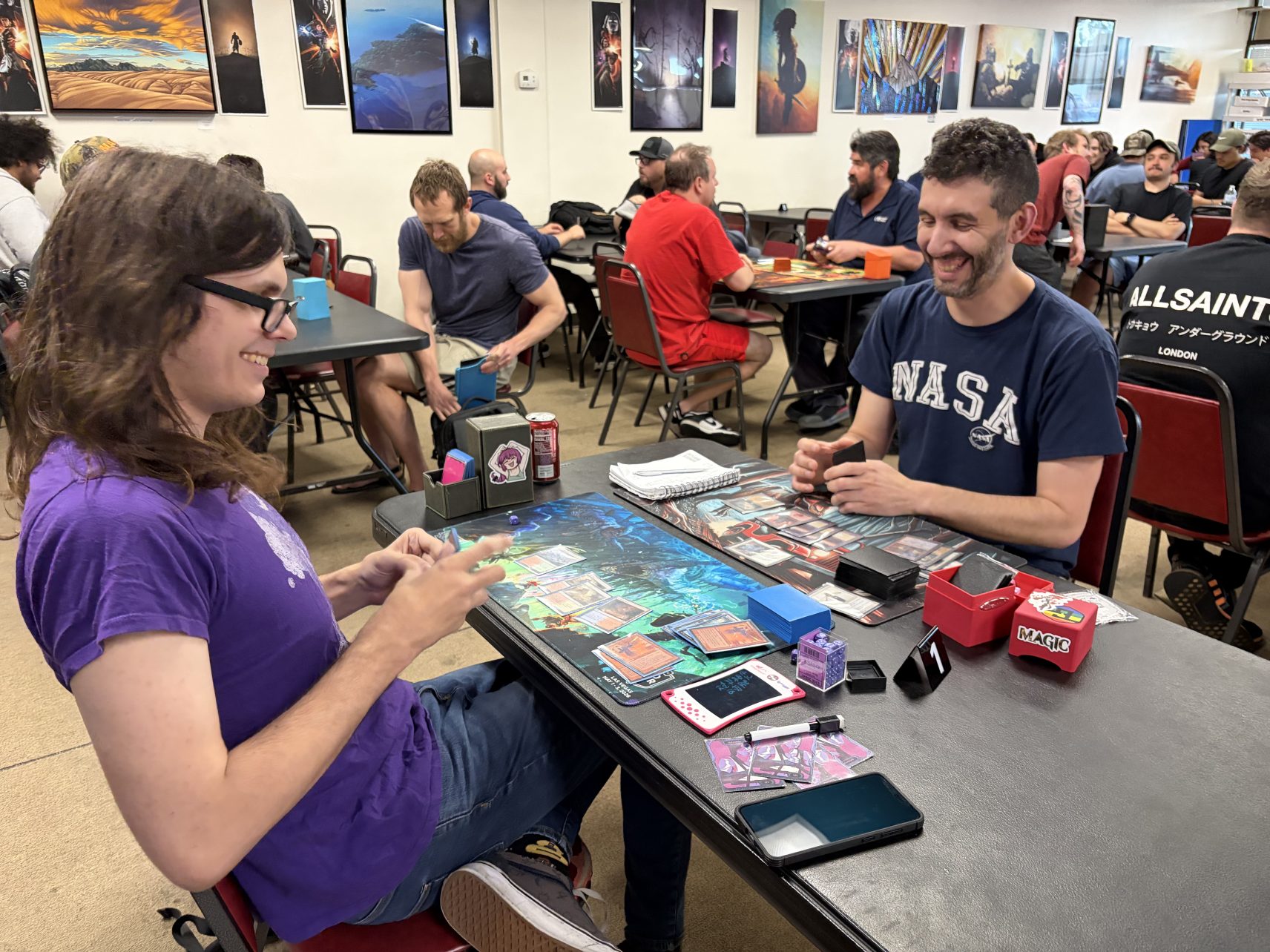 people play "Magic: the Gathering"