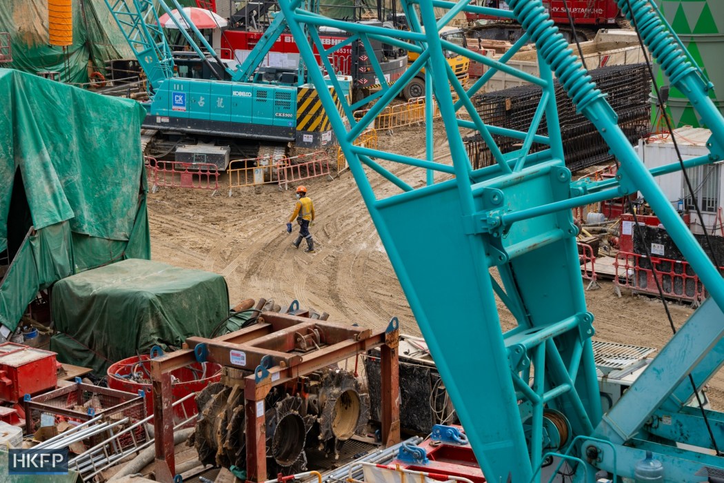 A construction site