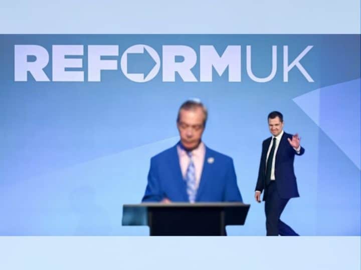 Nigel Farage and Robert Jenrick