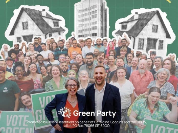 Greens Geraldine Coggins and Zack Polanski