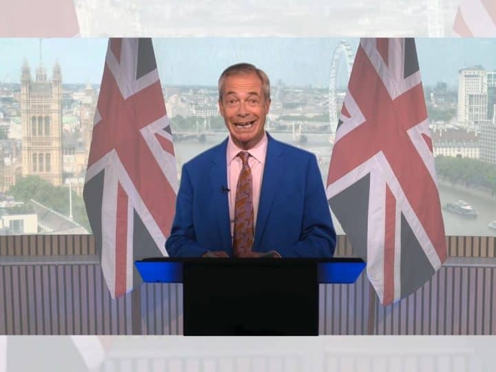 Nigel Farage of Reform UK