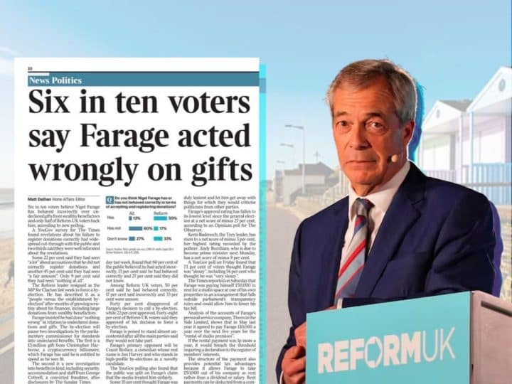 Nigel Farage of Reform UK