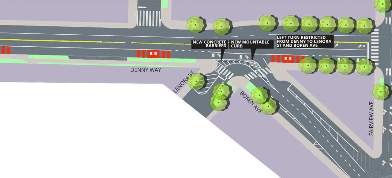 SDOT Prepares to Roll Out the Route 8 Red Carpet on Denny Way