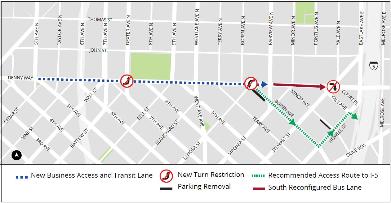 SDOT Prepares to Roll Out the Route 8 Red Carpet on Denny Way