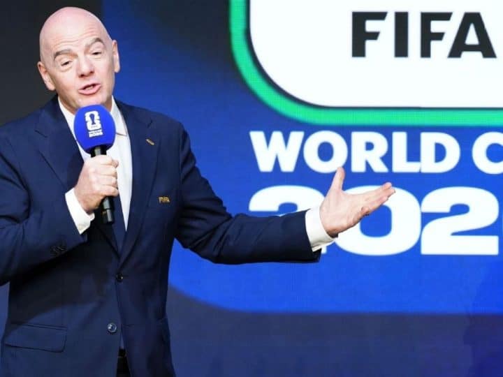 FIFA head, Infantino