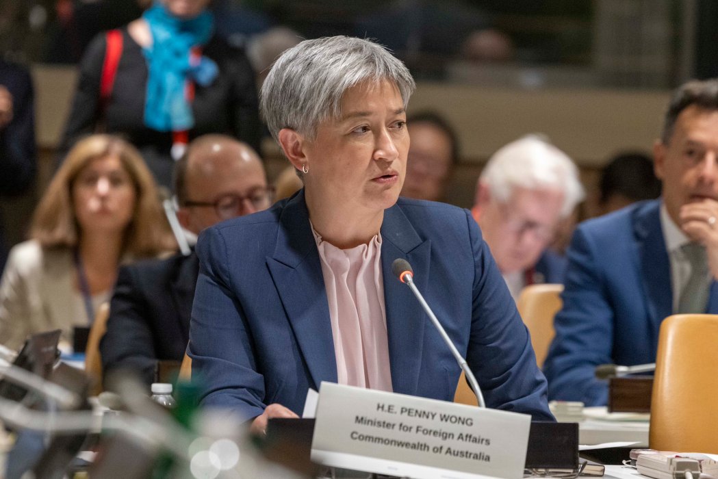 Australian Foreign Minister Penny Wong. File photo: SenatorWong, via X.
