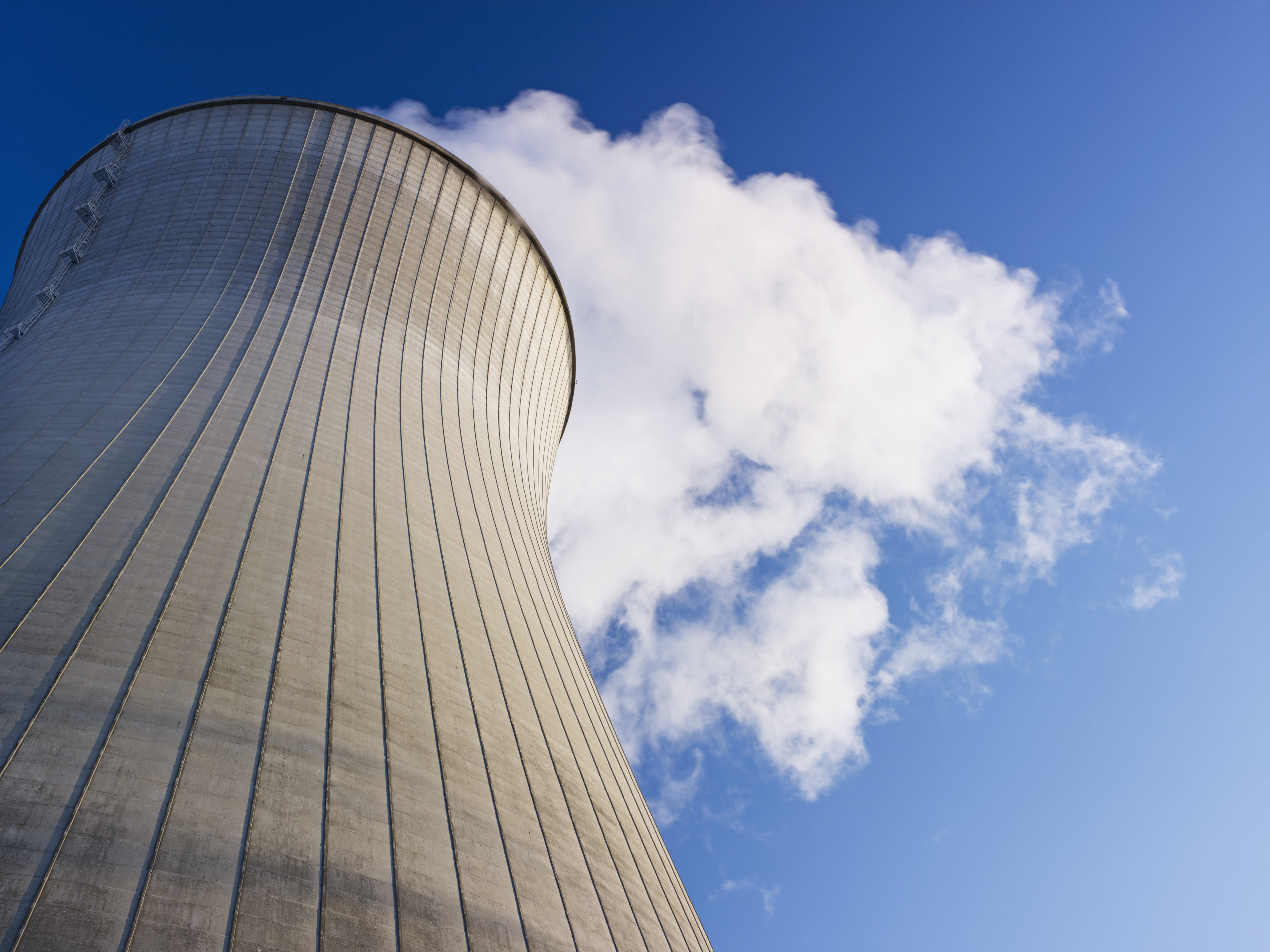 A nuclear plant