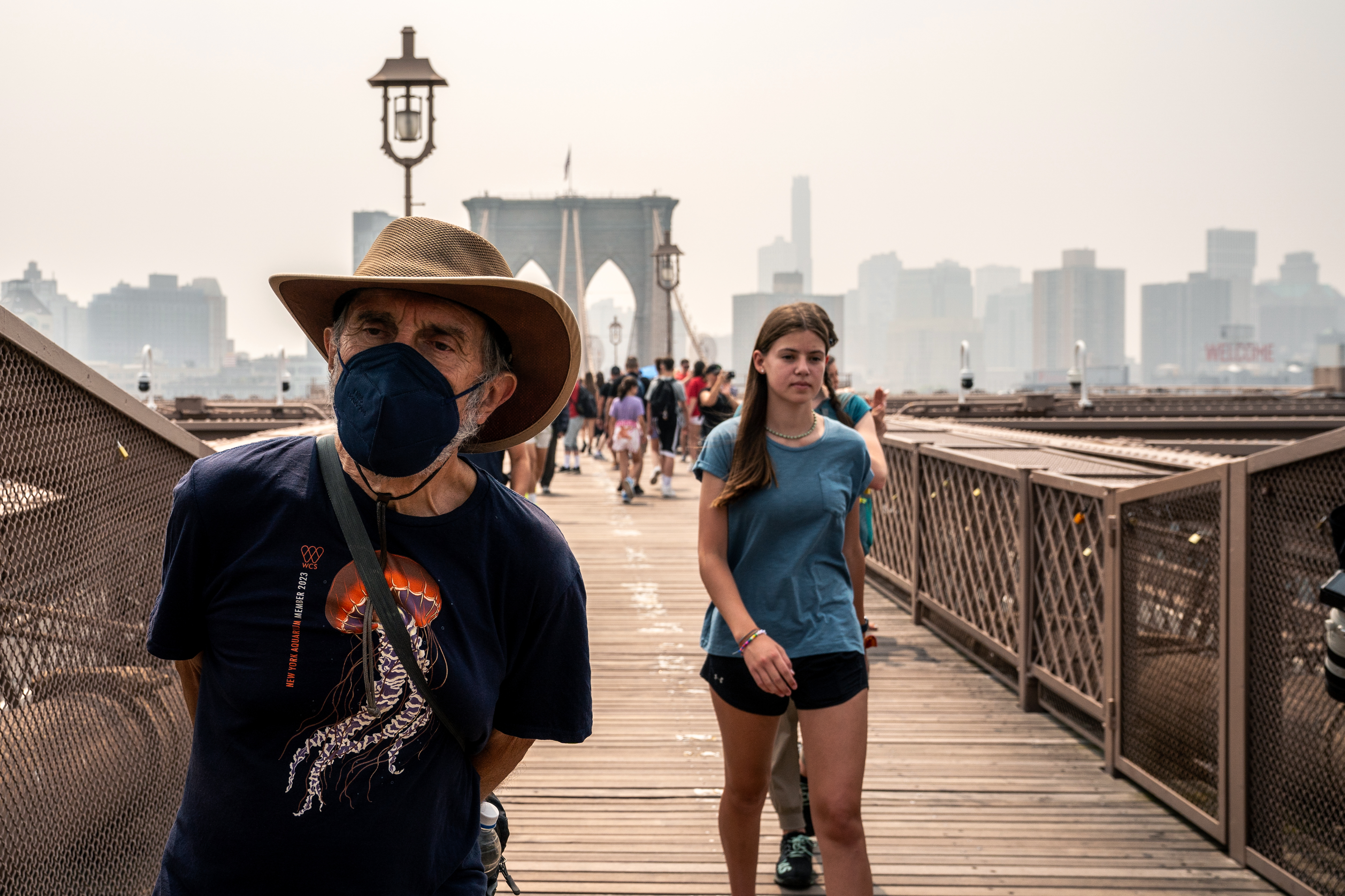 Wildfire smoke in NYC