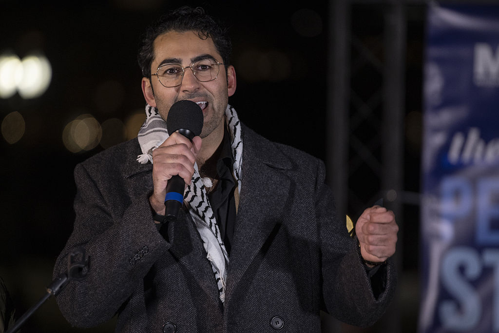 Columbia University graduate and Palestinian activist Mohsen Mahdawi, who has been targeted for deportation by the Trump administration.