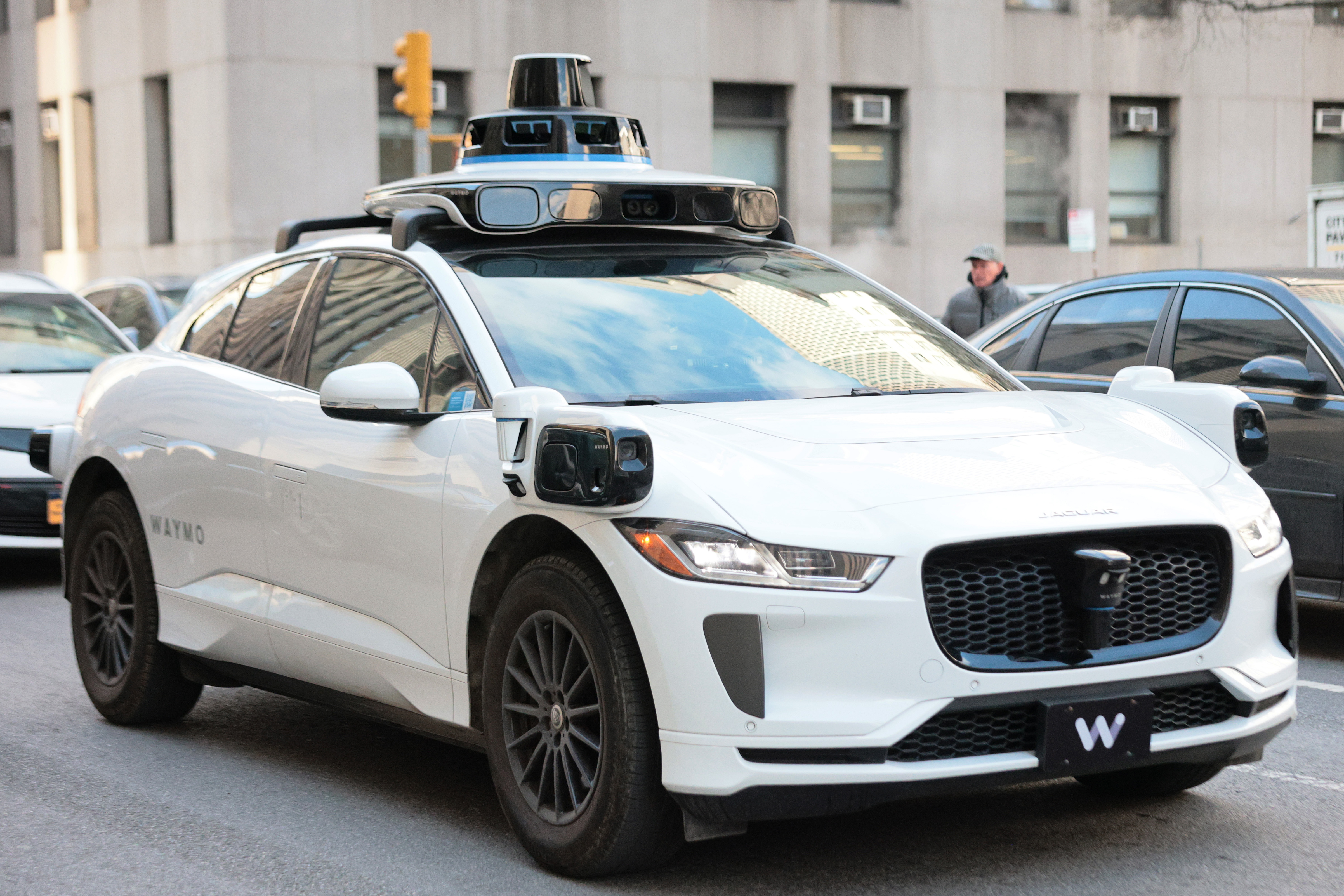 A Waymo vehicle.