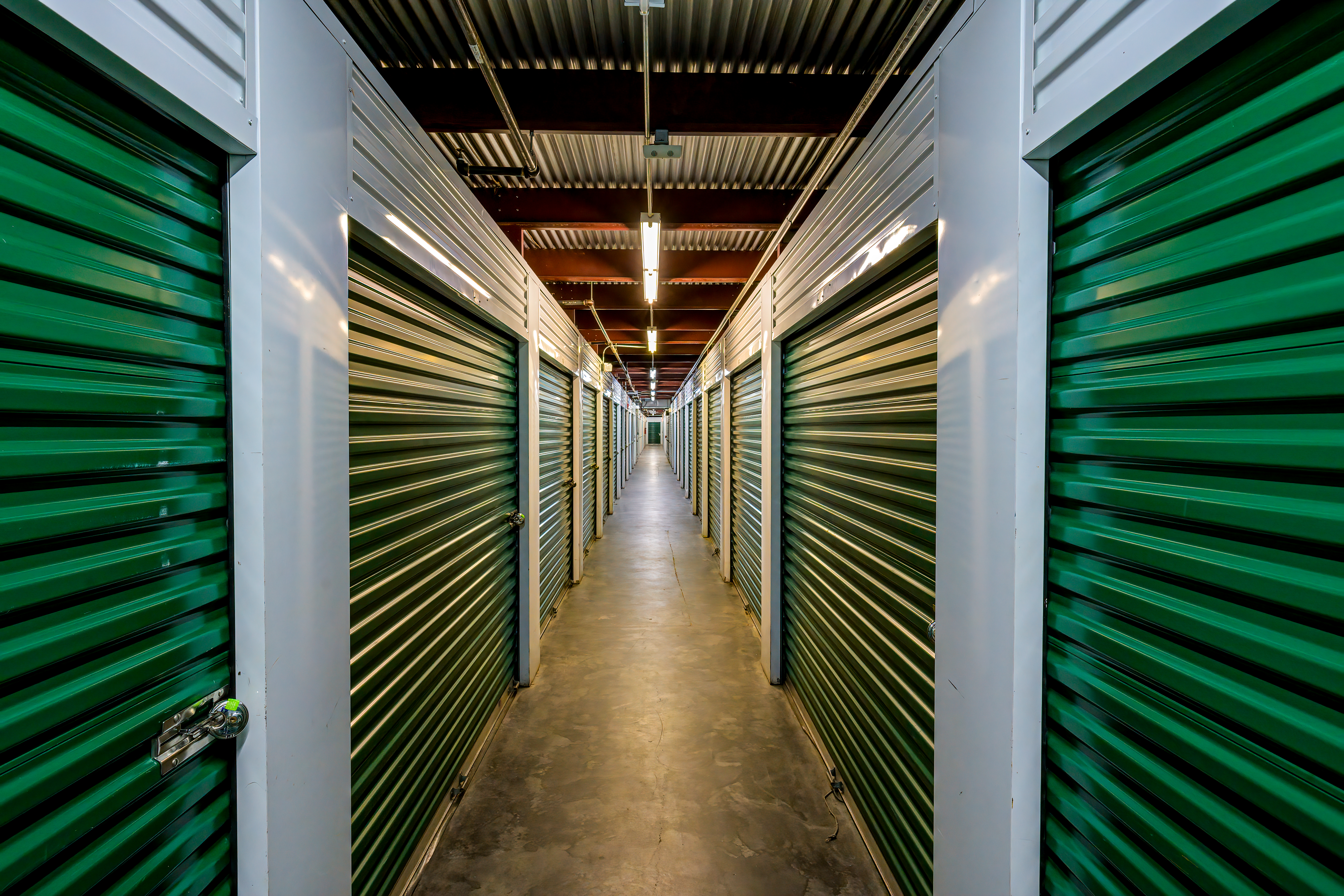 A storage facility.