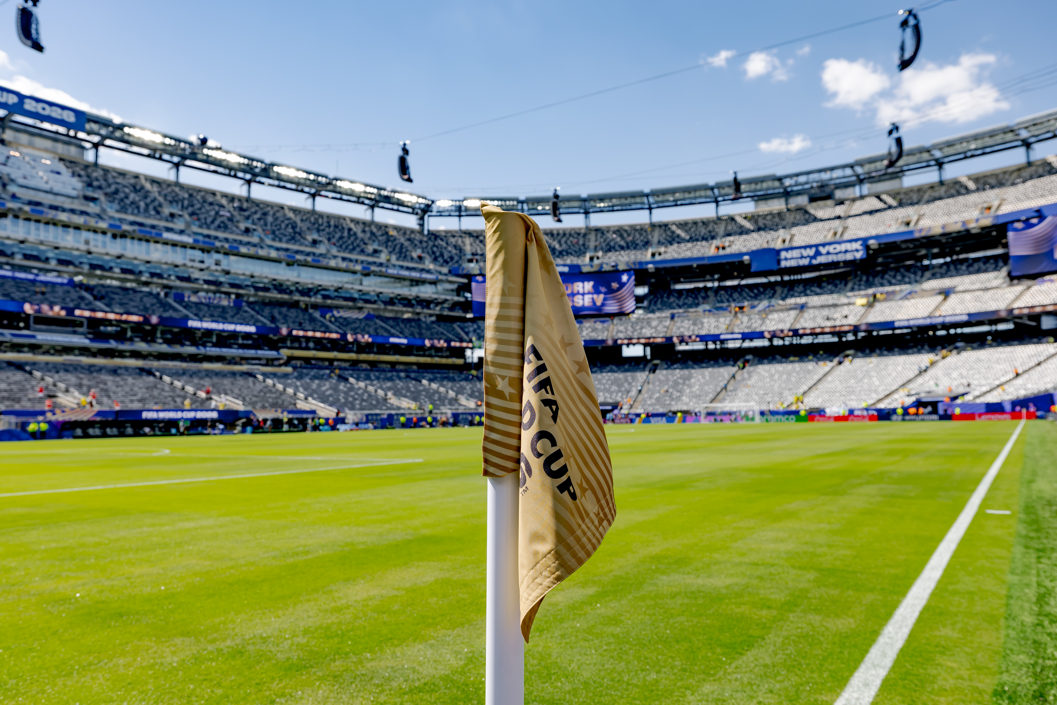 Metlife Stadium during the World Cup match between Brazil v Morocco June 13.