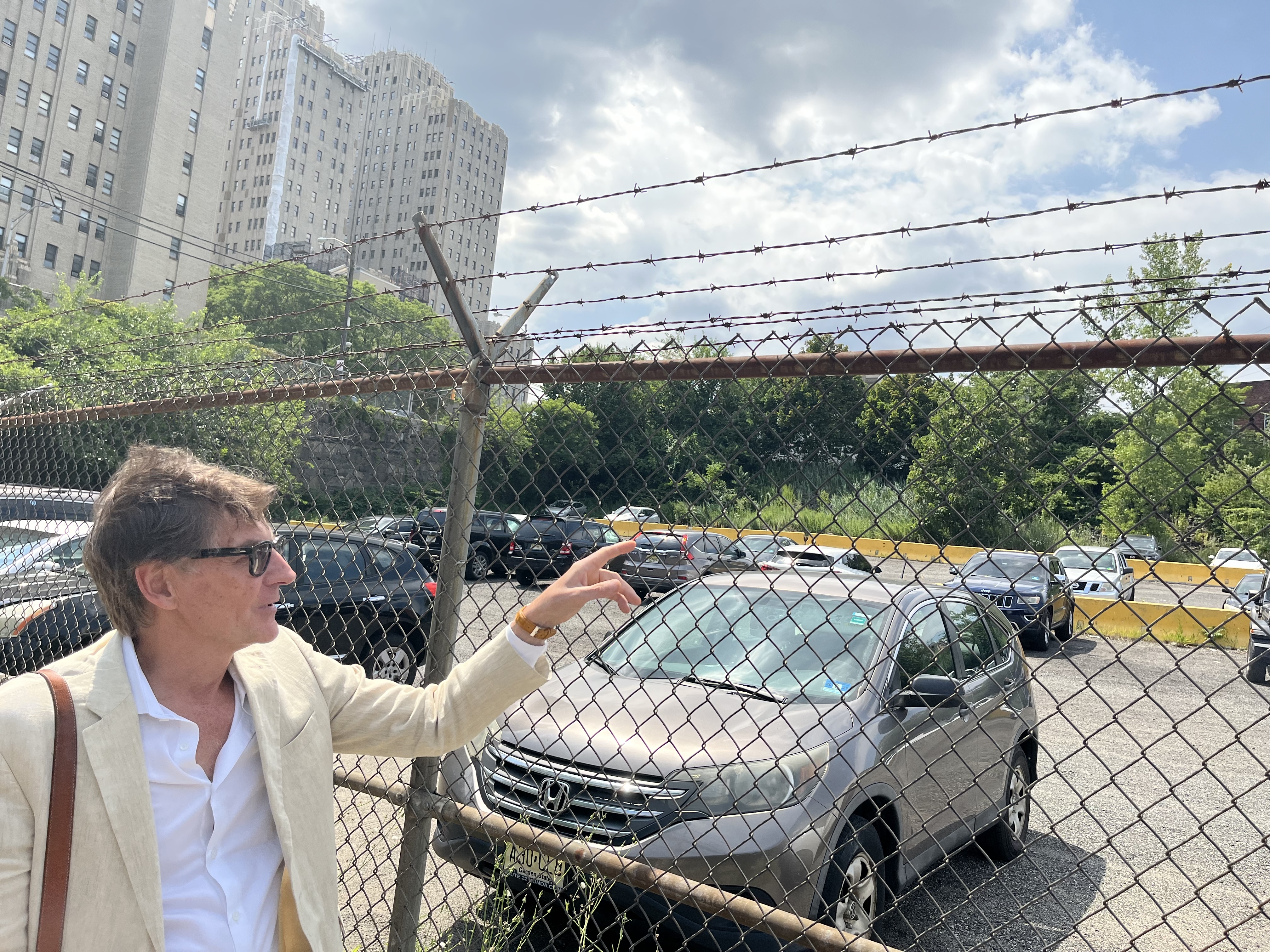 Jay Valgora, founder of Studio V architects, lays out his firm's plan for affordable housing in Jersey City