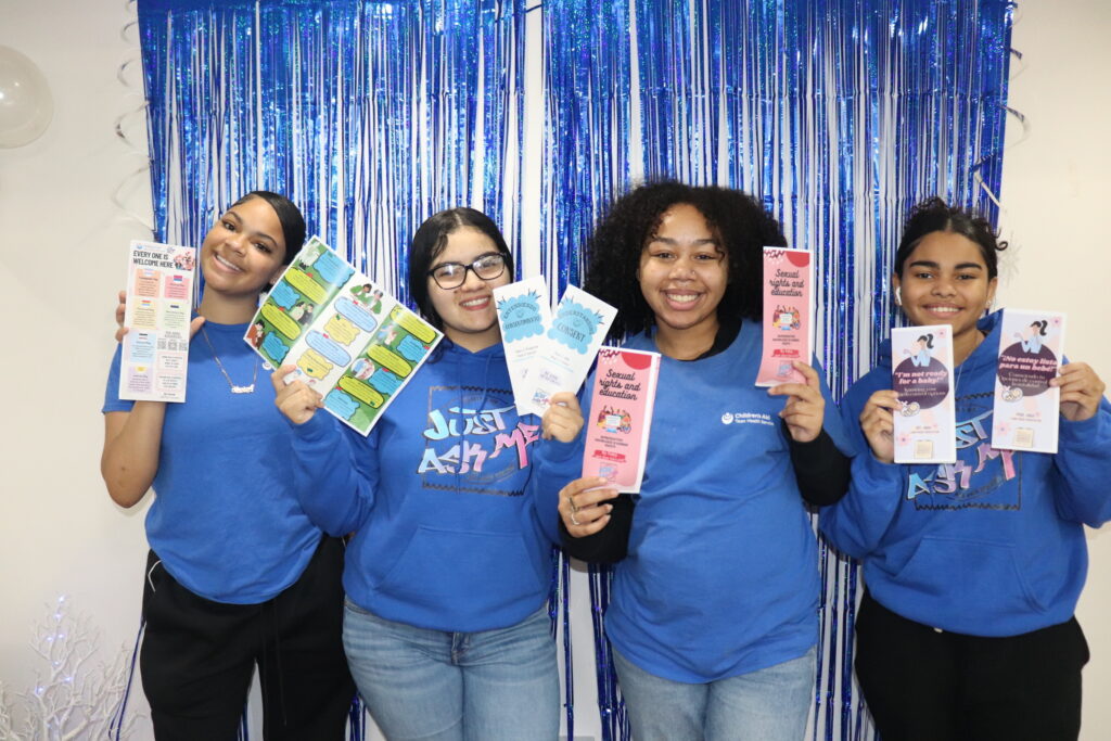 One of the grantees affected by new federal rules was Childrenβs Aid, a 170-year-old organization in New York City that served 1,200 youth each year with its nearly $1 million grant. Among the staff members affected are peer educators who were hired for summer roles in the teen pregnancy prevention program. (Courtesy of Childrenβs Aid)