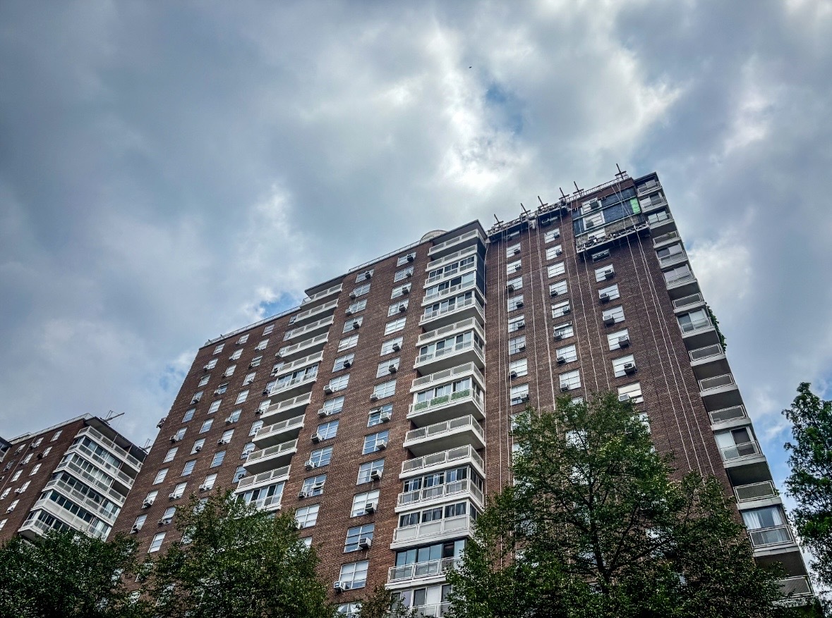 Morningside Gardens, a six-building coop complex in Northern Manhattan.